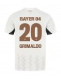 Bayer Leverkusen Alejandro Grimaldo #20 Gostujuci Dres 2024-25 Kratak Rukavima